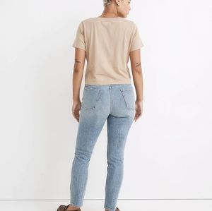 NWT Madewell The Petite Curvy Perfect Vintage Jean in Heathcote Wash